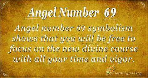 angel number 69|meaning of 69 angel number.